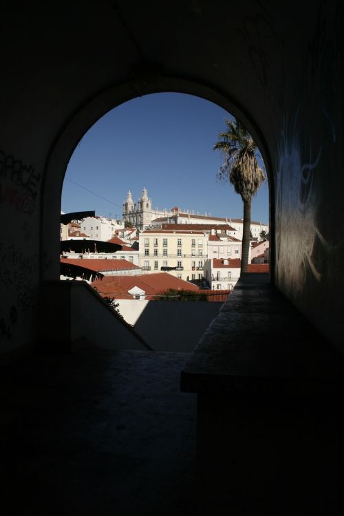 landscape lisbon monument