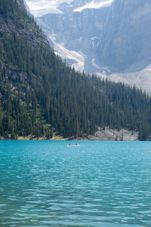 landscape blue lake