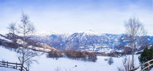 landscape mountains nature