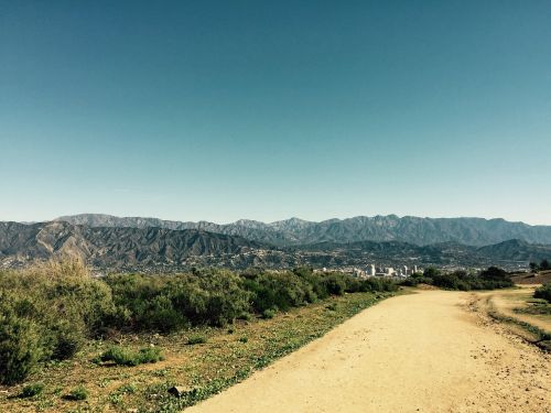 landscape mountains hike