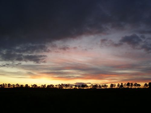 landscape storm starting up