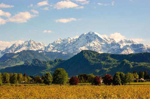 landscape mountains watzmann