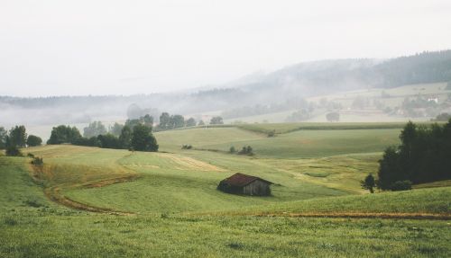 landscape hills rural