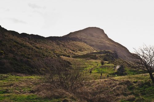 landscape mountains hills