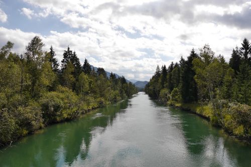 landscape river forest