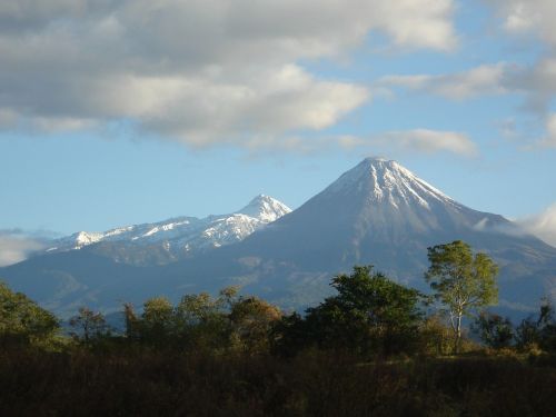 landscape nevado mountains