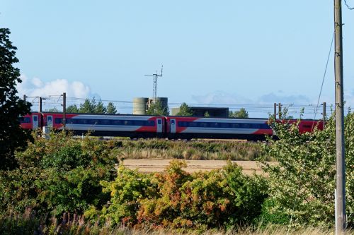 landscape train high speed