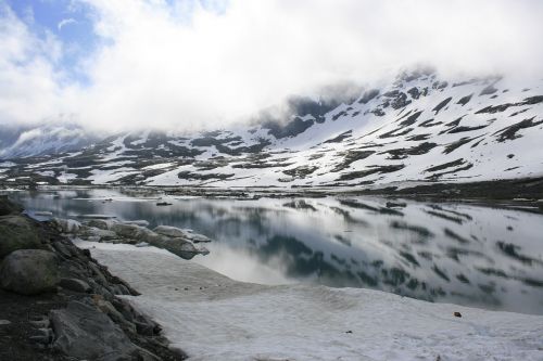 landscape snow ice