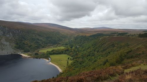 lough tay ireland lake