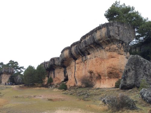 landscape basin rocks