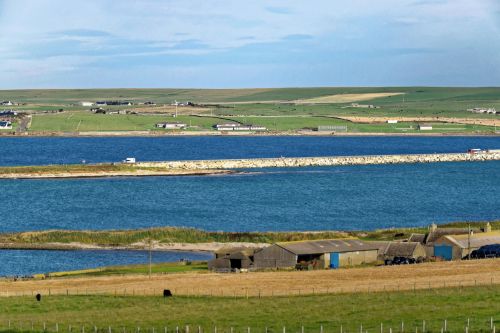 Landscape And Sea