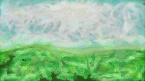 Landscape Background Painting