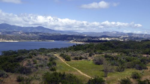 Landscape View Of Lake