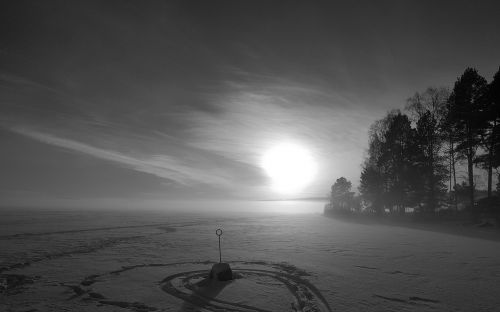 landscapes ice winter