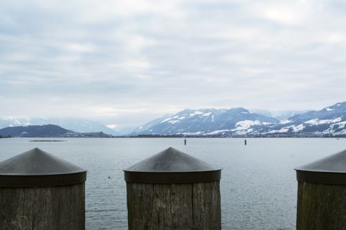 Landscape Lake And Mountains