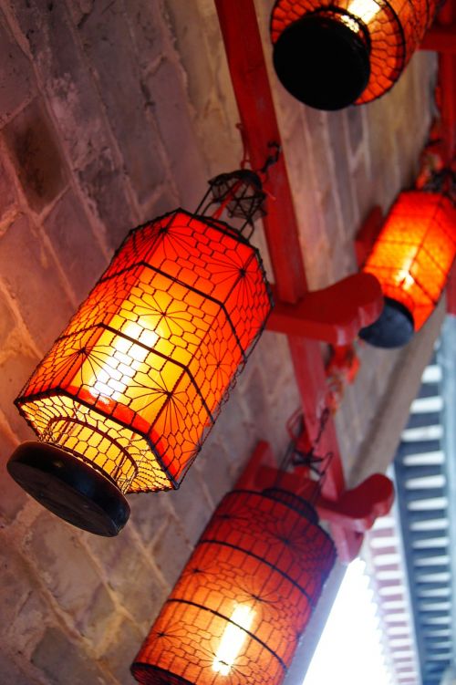 lantern red lantern festive