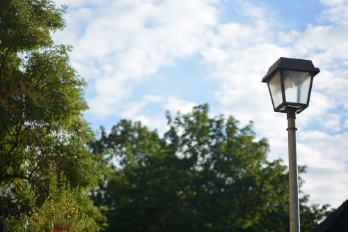 lantern clouds sky