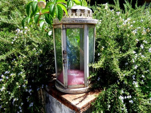 lantern glass candle