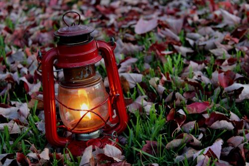 lantern oil red