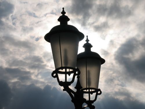 lantern sky evening