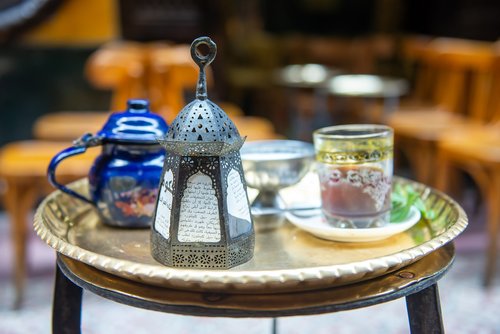 lantern  ramadan  tea