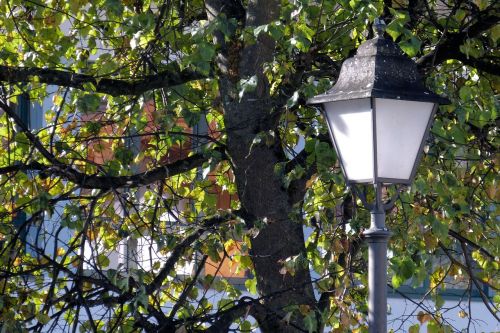 lantern lighting street lamp