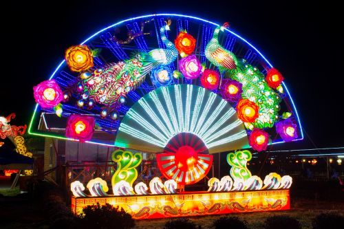 lantern festival night view