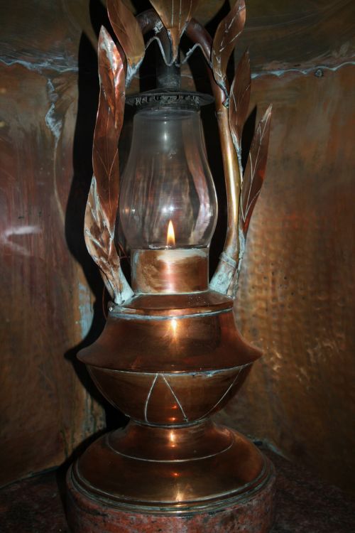 Lantern With Permanent Flame