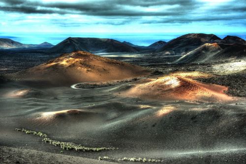 lanzarote volcano surreal