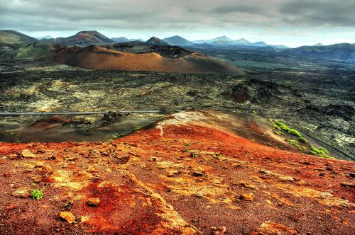 lanzarote volcano surreal