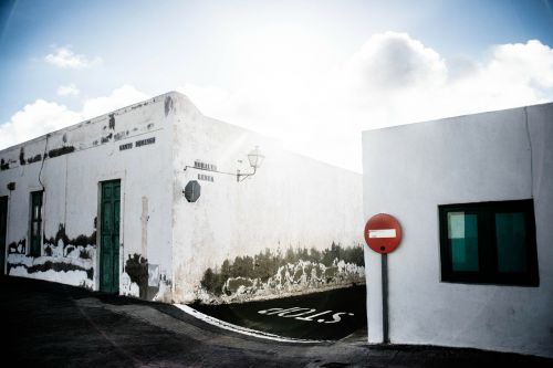 lanzarote teguise alley