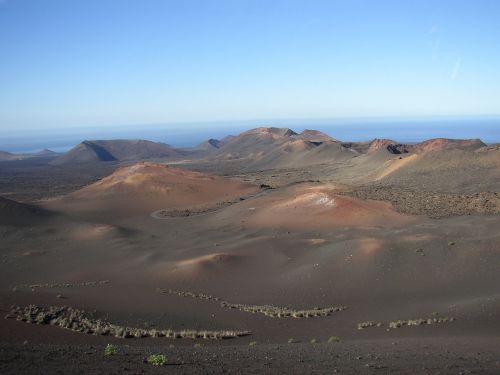 lanzarote volcano landscape