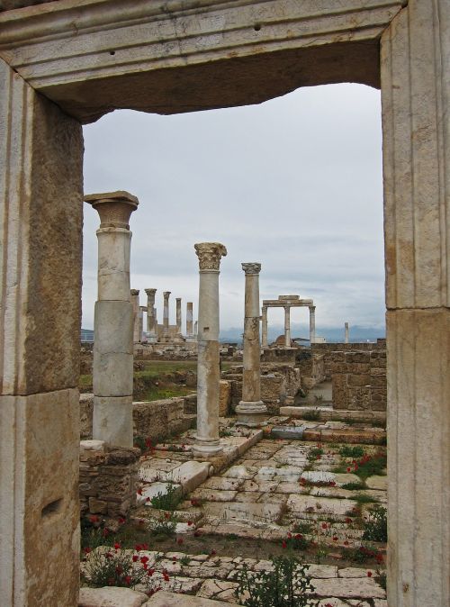 laodicea seven churches of asia doorway