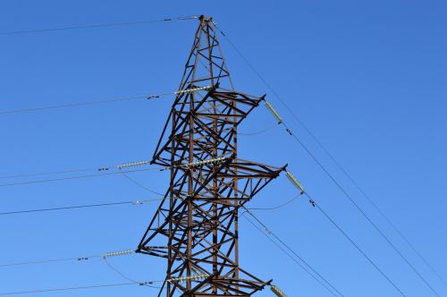 lap transmission towers power line