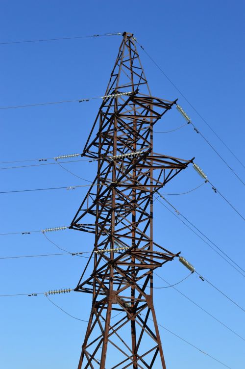 lap transmission towers power line