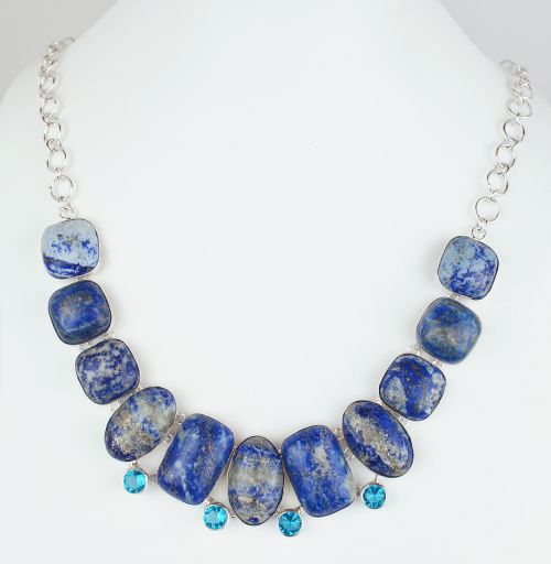 lapis stone necklace