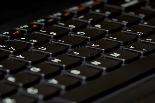 laptop  keyboard  keys