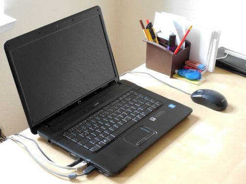 laptop office computer