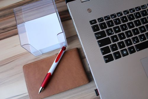 laptop notebook desk
