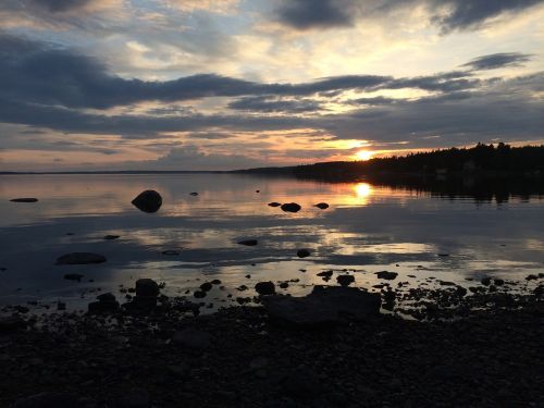 large lake jämtland sweden