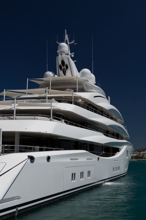 Large Luxury Yacht