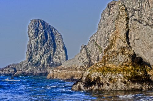 Large Ocean Rocks