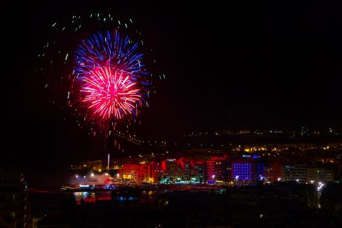 las-palmas city fireworks
