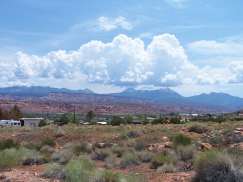 LaSal Mountain Clouds