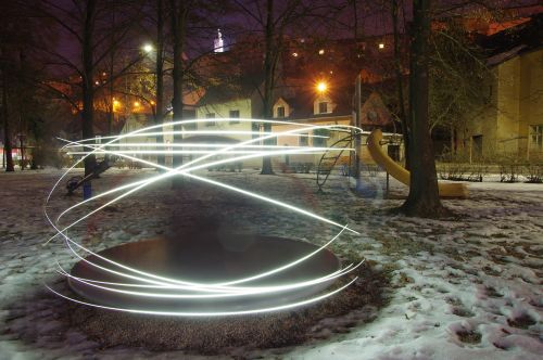 laser field background