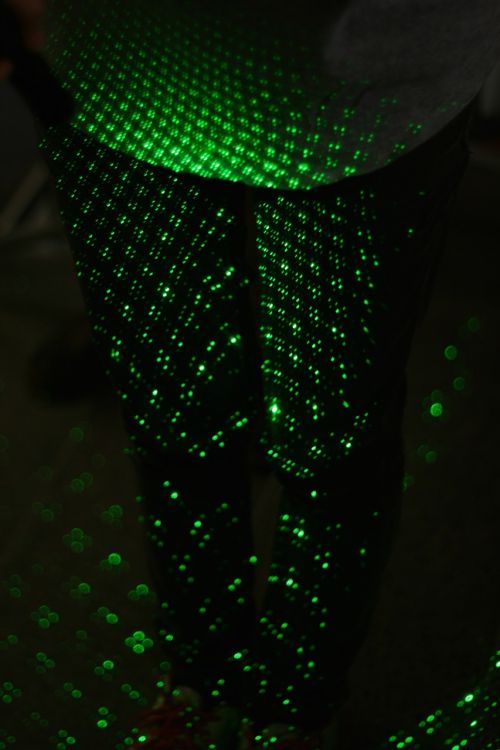 laser green legs