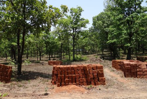 laterite stone blocks