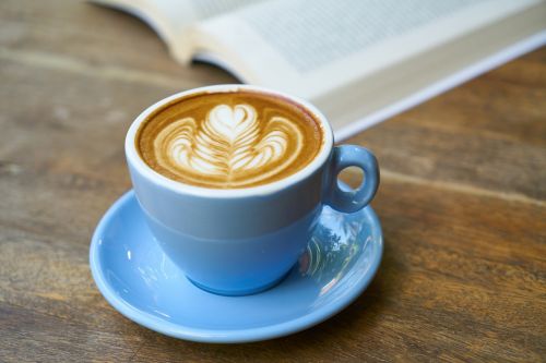 latte book coffee