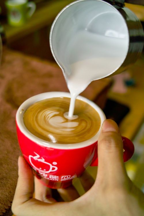 latte art coffee latté
