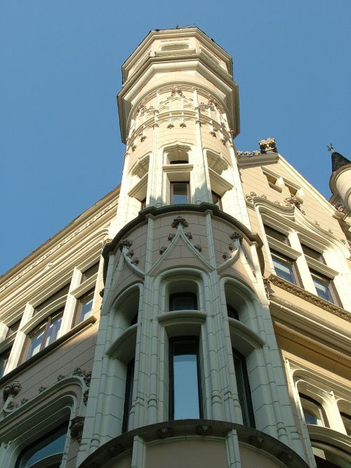 latvia riga old town building